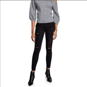 Frame Denim Destressed Skinny Jeans Size 27